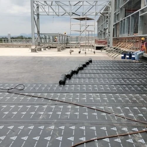 On-site flooring, coating and waterproofing execution by our delivery teams.