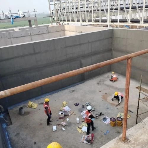 On-site flooring, coating and waterproofing execution by our delivery teams.