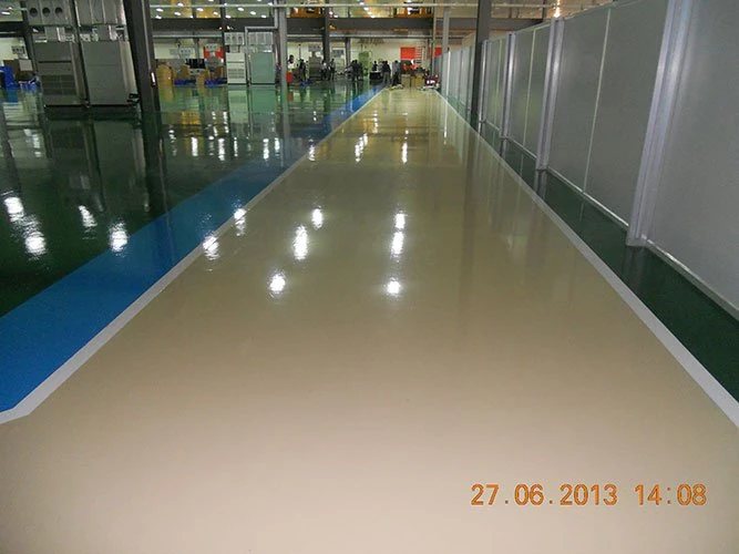 On-site flooring, coating and waterproofing execution by our delivery teams.