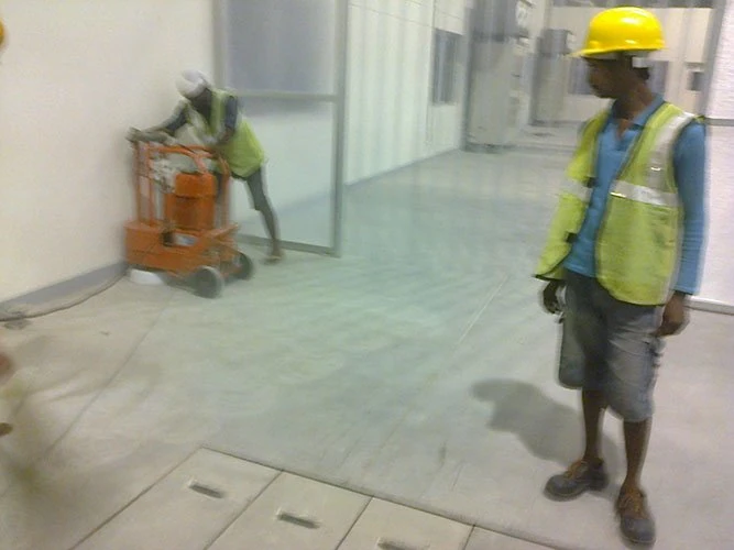 On-site flooring, coating and waterproofing execution by our delivery teams.