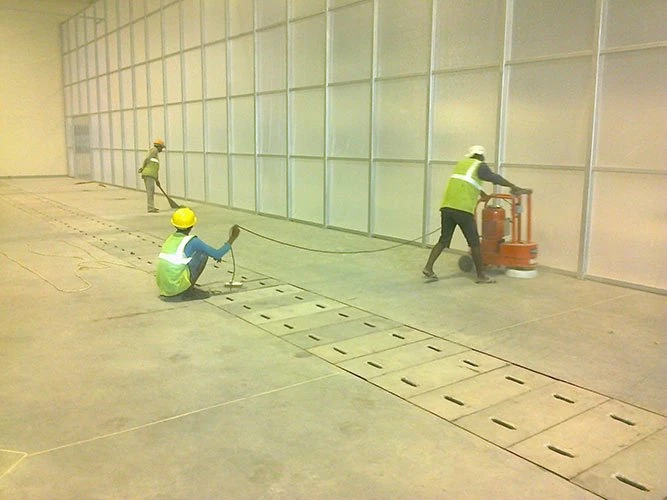 On-site flooring, coating and waterproofing execution by our delivery teams.