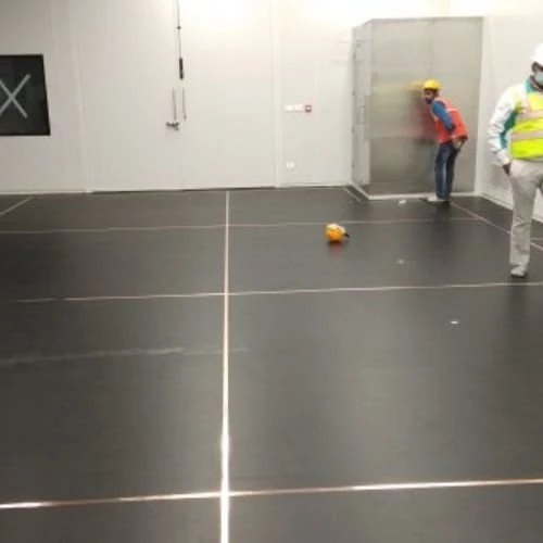 On-site flooring, coating and waterproofing execution by our delivery teams.
