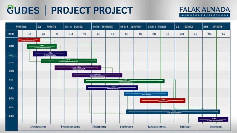 A coordinated project workflow from inspection and procurement to execution and handover.